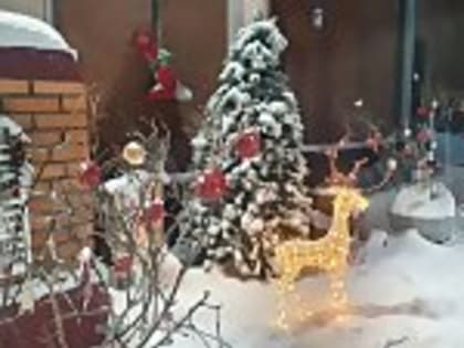 Продолжается прием заявок на конкурс «Лучший новогодний дворик»