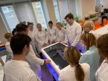 Занятие по анатомии на базе Биоквантума Северного Кванториума