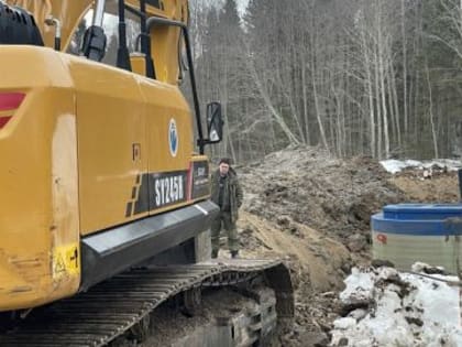 В Котласском округе подрядчик завершает монтаж насосной станции на новом объекте питьевого водоснабжения