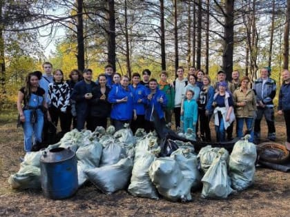 Финальная в этом году "Большая уборка" на Яграх завершилась чаепитием