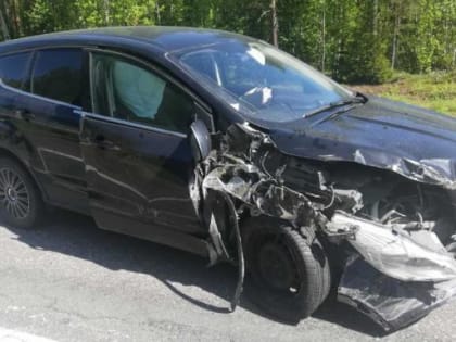 В ДТП на трассе М-8 в Холмогорском районе пострадала семья из Северодвинска