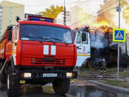 За минувшую неделю в Архангельской области ликвидировано 57 пожаров