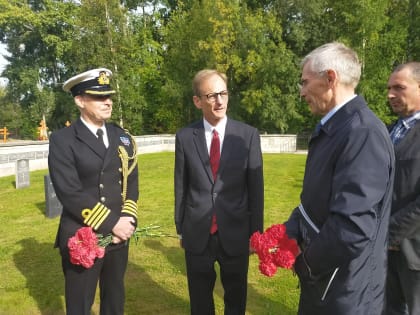 В Архангельске отметили 82-ю годовщину прихода в СССР первого союзного конвоя «Дервиш»