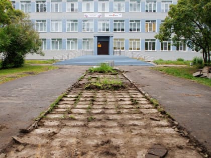 Начался заключительный этап капитального ремонта школы №4