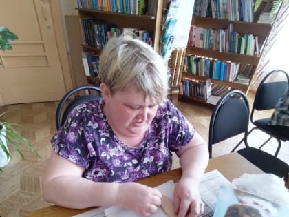 Творческое занятие участников ячейки «Гвардейская»