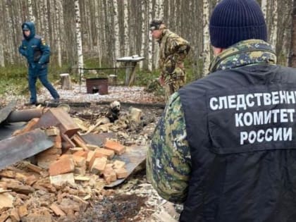 В Архангельской области два брата-охотника сгорели в лесной избушке