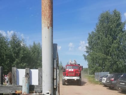 В детском лагеря "Заря" ребёнка спасли, очаг возгорания ликвидировали