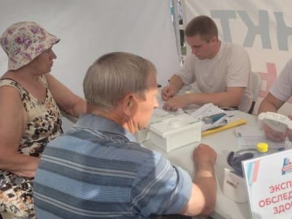 В округе Майская Горка в Архангельске работает мобильный Пункт здоровья