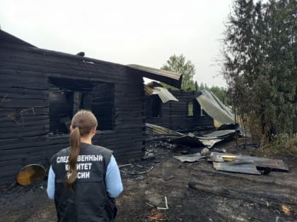 В Архангельской области в пожаре погибли пять человек