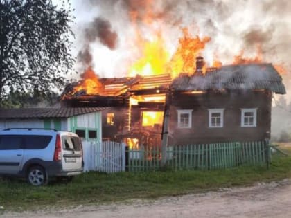 В Архангельской области при пожаре погибли двое мужчин. Один из них северодвинец