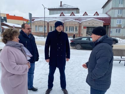 Депутат Госдумы Александр Спиридонов посетил Вельский район