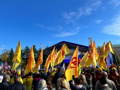 Актив регионального отделения СПРАВЕДЛИВОЙ РОССИИ принял участие в митинге-концерте в Архангельске