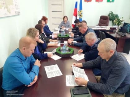 В администрации Котласского муниципального округа прошло заседание комиссии по ЧС и ОПБ