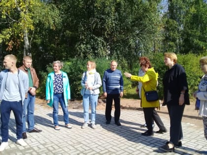 Партпроект «Городская среда»: Благоустройство в Шенкурске на контроле местных партийцев и общественных активистов