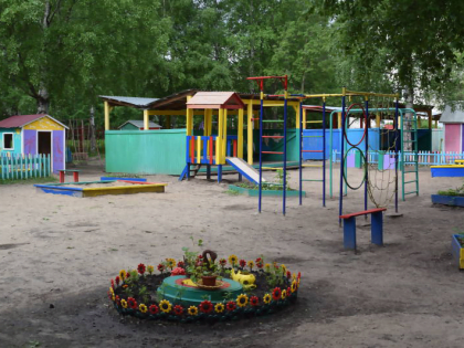 В Архангельске благоустраивают территории детских садов