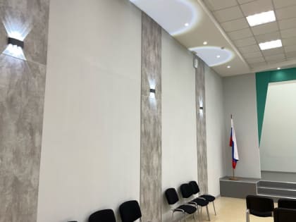 В школе № 68 Архангельска отремонтировали актовый зал