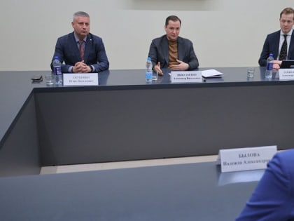 Александр Цыбульский провел рабочую встречу с новым ректором СГМУ Надеждой Быловой