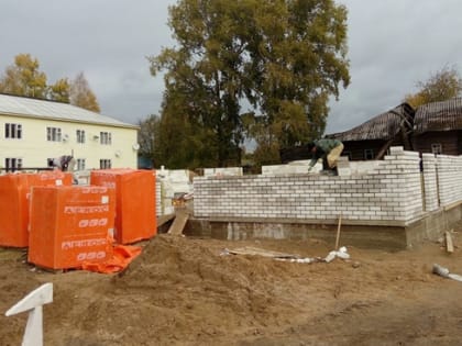 Нацпроект «Здравоохранение»: В Сельце Холмогорского района строят новый  ФАП