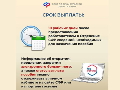 Оплата больничных в Архангельской области: что нужно знать