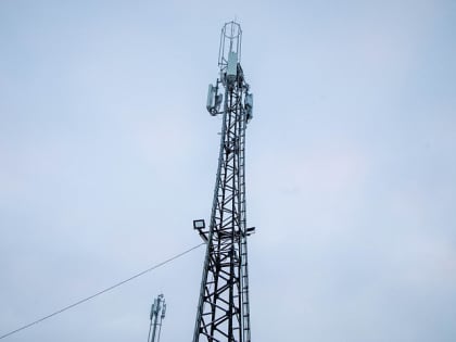 В 55 населенных пунктах Поморья установлены вышки связи в 2023 году