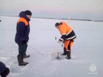 В новогодние праздники инспекторы Центра ГИМС проводят профилактические рейды на водных объектах