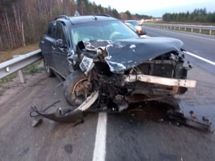 На трассе Архангельск-Северодвинск алкаш на "Инфинити" в ДТП убил пожилую женщину и сбежал с места