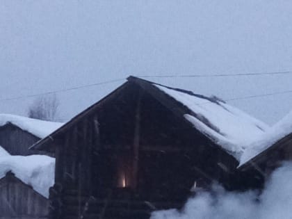 В Архангельской области пожар произошёл из-за золы