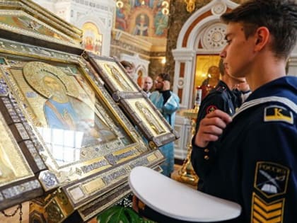 ВНИМАНИЕ! Изменился график пребывания главной иконы ВМФ в Архангельской епархии