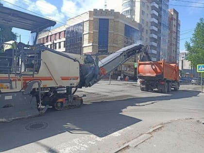 Дороги Архангельска приводят в должный вид по нацпроекту