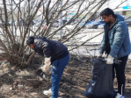 В СГМУ продолжилась неделя благоустройства территорий вуза