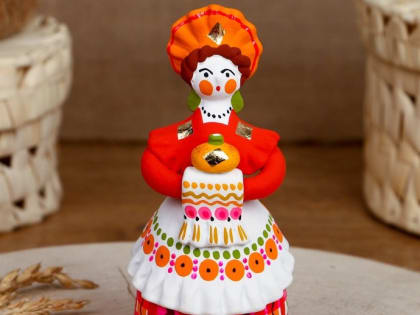 Дымковская барышня