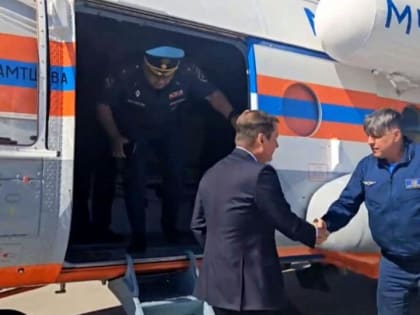 Арктический вертолёт совершил первый тренировочный полёт в Архангельске