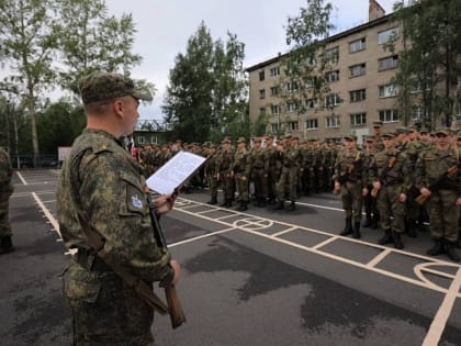 Курсанты присягнули на верность Родине
