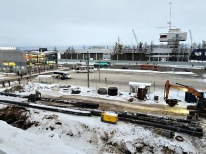 РВК приступил к завершающему этапу работ на площади Профсоюзов