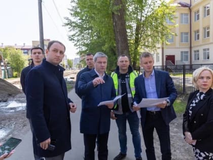 Дмитрий Морев контролирует ремонт дорог в рамках БКД