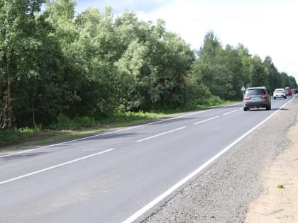 В Северодвинске завершился ремонт Солзенского шоссе