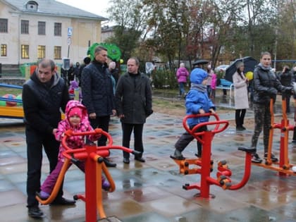 В Котласе совместно с жителями создана новая общественная территория