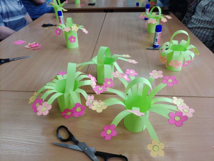 Корзинка с цветами