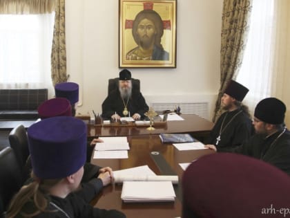 Митрополит Корнилий провел совещание с архангельским духовенством