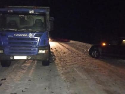 В Архангельской области "Туарег" влетел в "Сканию"