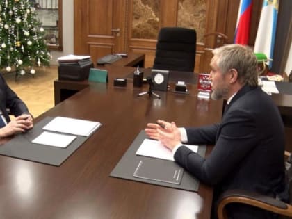 Александр Цыбульский провёл встречу с главой Ненецкого округа