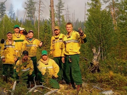 Парашютисты Единого лесопожарного центра возвращаются домой