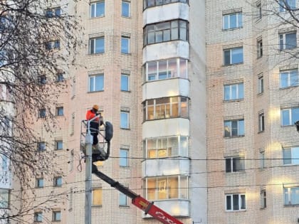 Дворовые территории в Октябрьском округе получат новое освещение