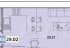 Квартира-студия, 29 м², 12/14 эт.