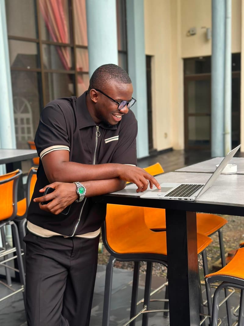 Ifiok John, forex trader and mentor at IfyFX Academy