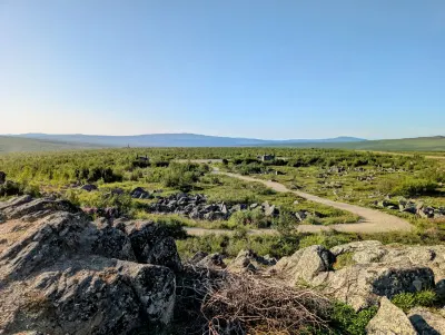 Did a short hike up to see finger mountain