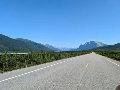 One of the smoother parts of the Dalton Highway