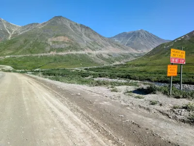 Heading up the Atigun Pass