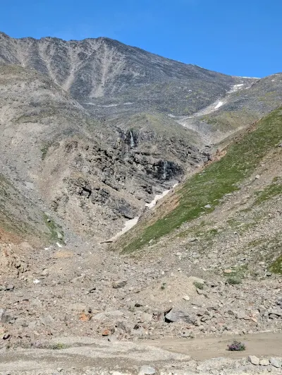 Snowmelt and waterfalls