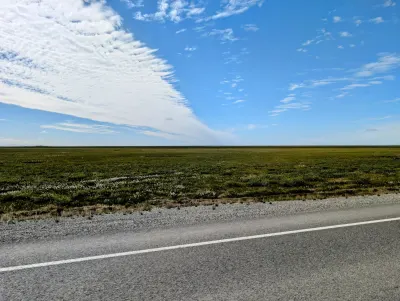 The 20-miles leading into Deadhorse was some of the smoothest roads on the trip